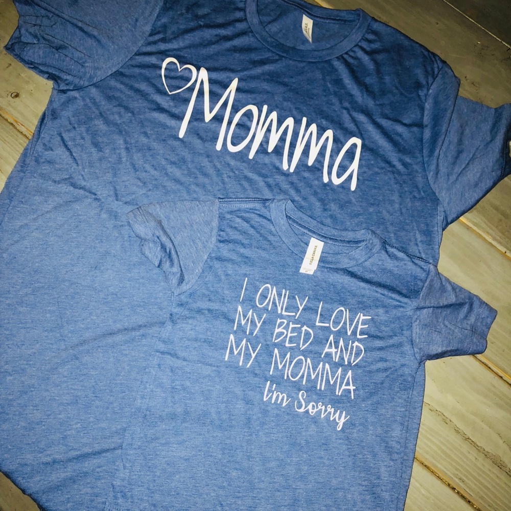 Momma and me drake shirts